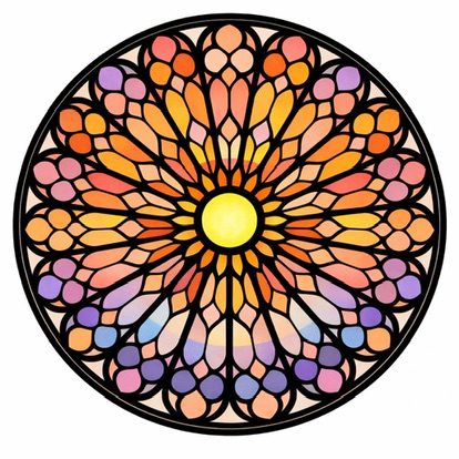 The Gothic Folly — rose window design